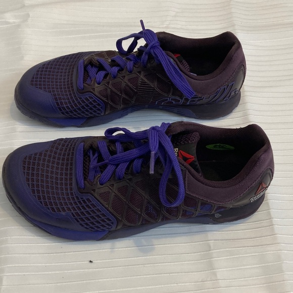 Reebok Crossfit CF-74 Womens 8.5 Purple Training Athletic Shoes - Picture 2 of 16